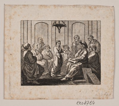 Kristus i templet af Gerhard Ludvig Lahde