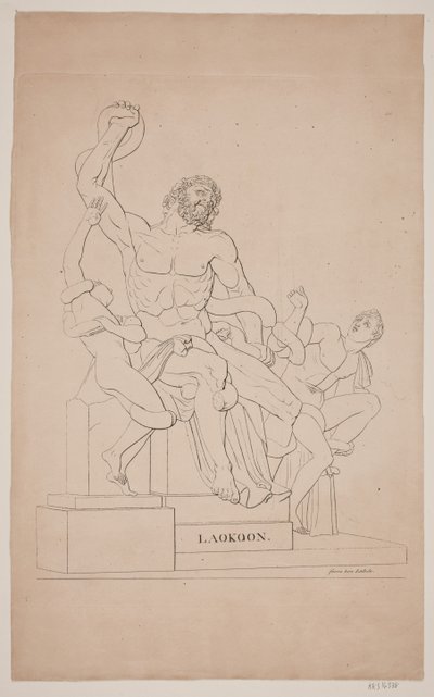 Laocoon af Gerhard Ludvig Lahde