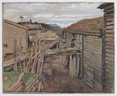 Gudbrands Dal, Gamle Huse af Gerhard Munthe