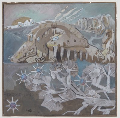 Høje Bjerge af Gerhard Munthe