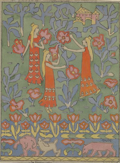 Tre prinsesser af Gerhard Munthe