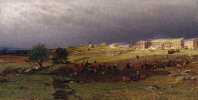 At plukke kartofler af Gerhard Peter Frantz Vilhelm Munthe