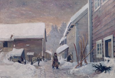 Lægen vender hjem af Gerhard Peter Frantz Vilhelm Munthe