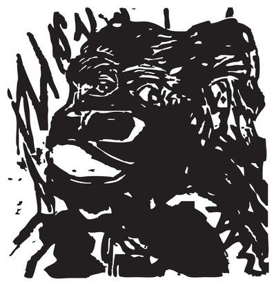 Coy Gorilla af Gerhardt Isringhaus