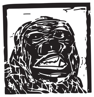Tung gorilla af Gerhardt Isringhaus