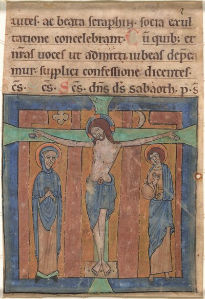 Korsfæstelsen af German 12th Century