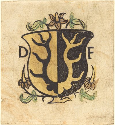 Bogplade af Dominicus Frauenfelder af German 15th Century