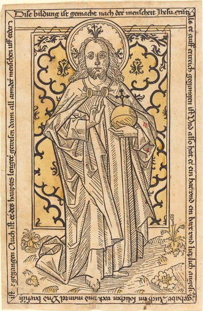 Før Kristus os Salvatore af German 15th Century
