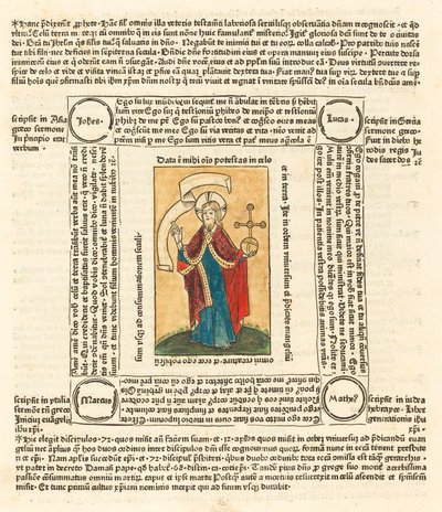 Før Kristus os Salvatore af German 15th Century