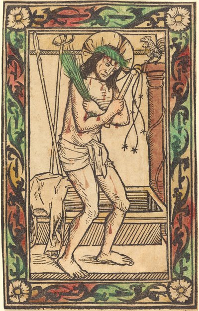 Kristus som sorgens mand af German 15th Century