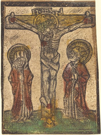 Kristus på korset af German 15th Century
