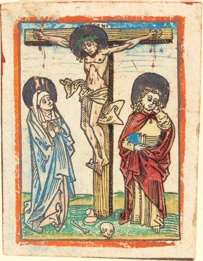 Kristus på korset af German 15th Century