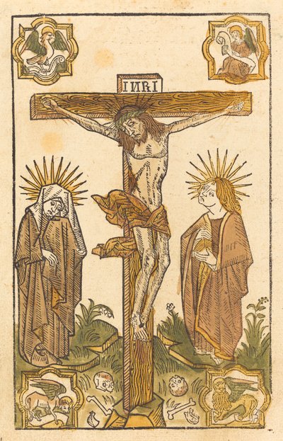 Kristus på korset af German 15th Century