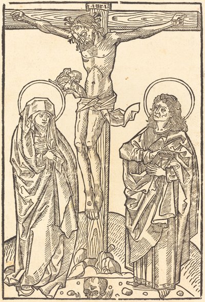 Kristus på korset af German 15th Century