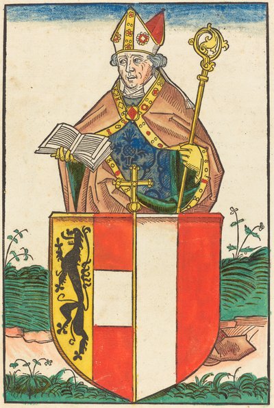 Friedrich greve af Schaumberg - biskop af Salzburg af German 15th Century