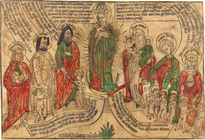 Hellige Slægtskab af German 15th Century