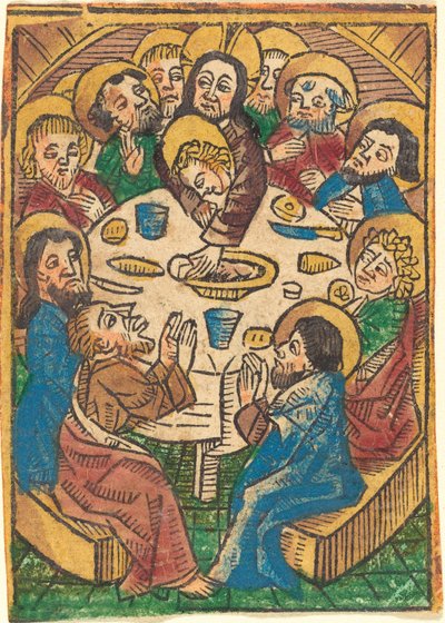 Sidste aftensmad af German 15th Century