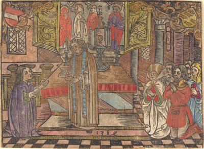 Mirakel i Seefeld af German 15th Century