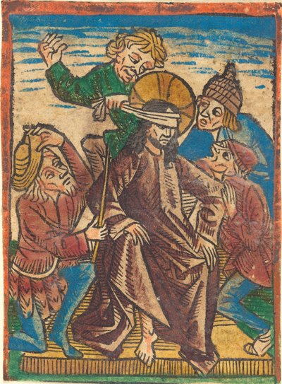 Hån mod Kristus af German 15th Century