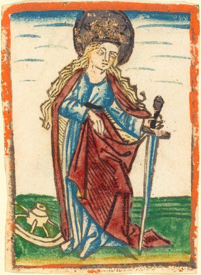 Sankt Catherine af German 15th Century