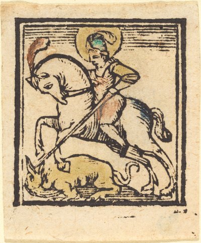 Sankt Georg af German 15th Century