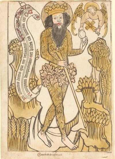 Sankt Onuphrius af German 15th Century
