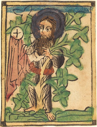 Sankt Onuphrius af German 15th Century