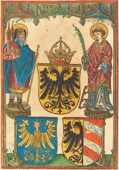 Saint Sebaldus og Saint Lawrence af German 15th Century