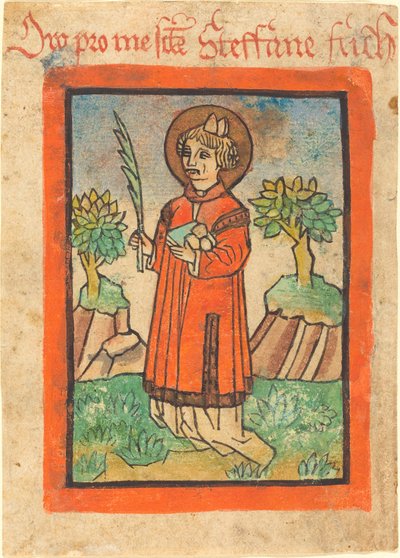 Sankt Stefan af German 15th Century