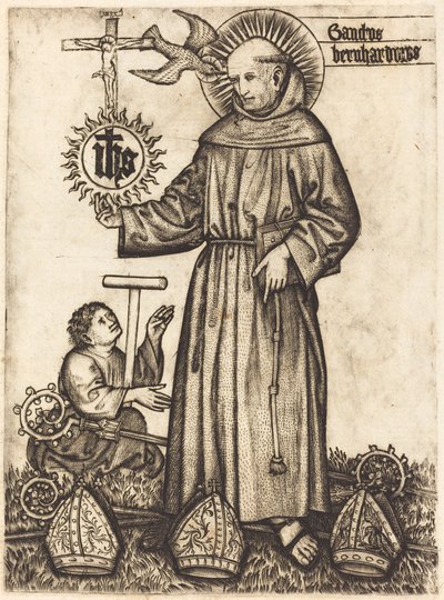 Sankt Bernard af German 15th Century