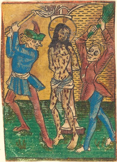 Kristi plage af German 15th Century