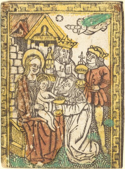 Magiernes tilbedelse af German 15th Century