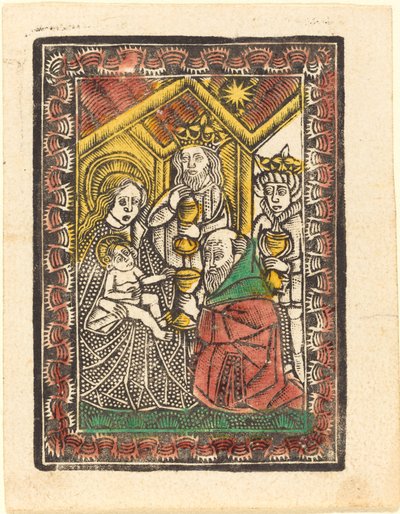 Magiernes tilbedelse af German 15th Century