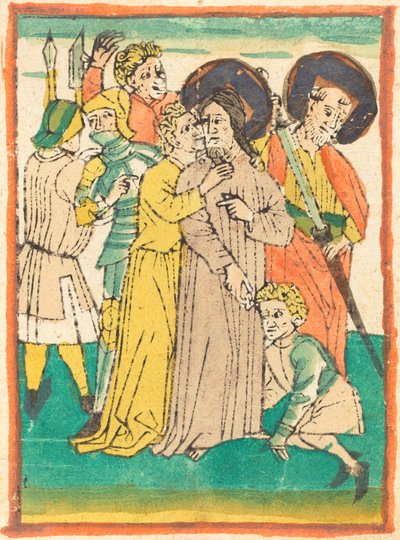 Kristi forræderi af German 15th Century