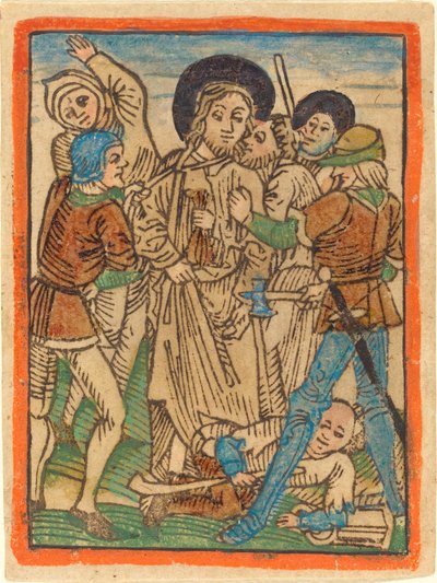 Kristi forræderi af German 15th Century