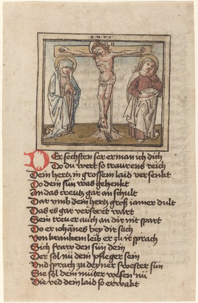 Korsfæstelsen af German 15th Century