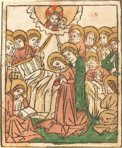 Jomfruens død af German 15th Century