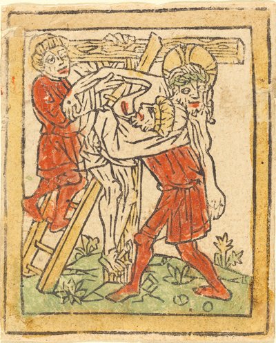Deponeringen af German 15th Century