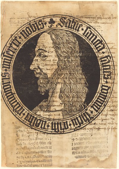 Kristi hoved af German 15th Century