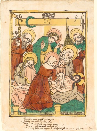Klagesangen af German 15th Century