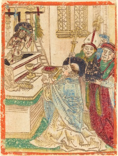 Sankt Gregors messe af German 15th Century