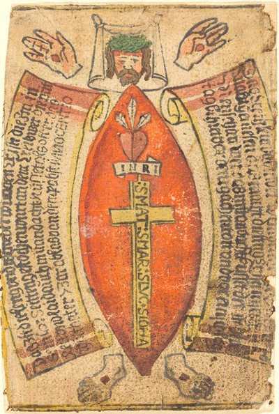 Sidesårets mål og Kristi legeme af German 15th Century
