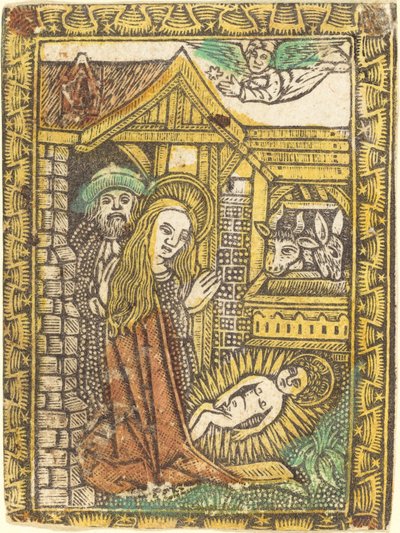 Fødselen af German 15th Century