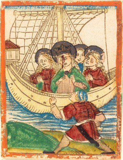 Sankt Ursulas rejse af German 15th Century