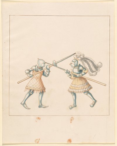 Freydal, The Book of Jousts and Tournament of Emperor Maximilian I: Combats on Foot (Jousts) (Bind III): Plade 149 af German 16th Century