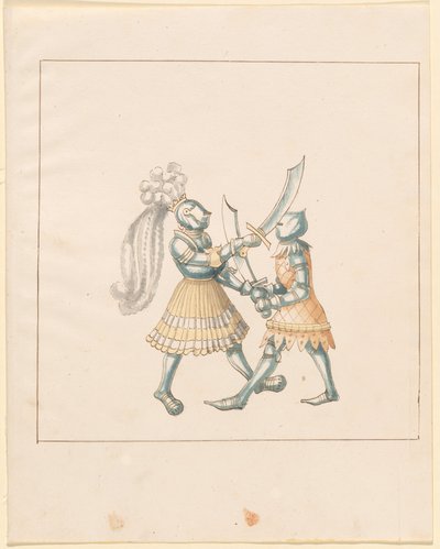 Freydal, The Book of Jousts and Tournament of Emperor Maximilian I: Combats on Foot (Jousts) (Bind III): Plade 153 af German 16th Century