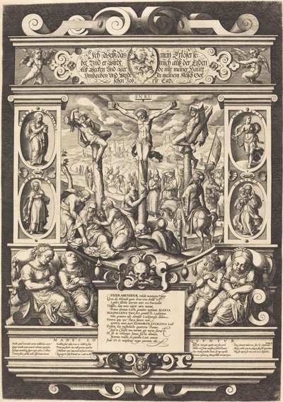 Begravelsesmonument til døtrene til Feuerabend af German 16th Century