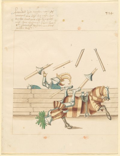 Italiensk Fredsdyst af German 16th Century
