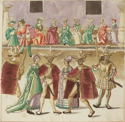 Maskerade af German 16th Century