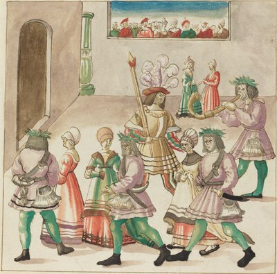 Maskerade af German 16th Century